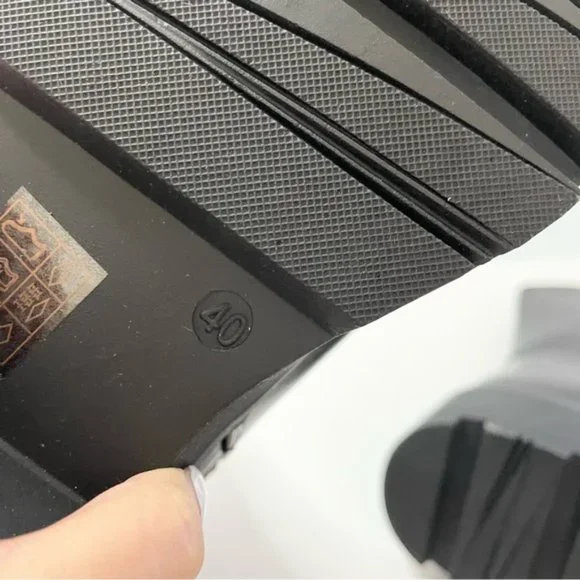 Womens C Paravano Chelsea Combat Boots EU Size 40 Black - Picture 7 of 13